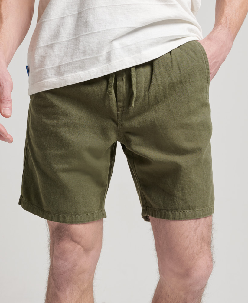 Vintage Overdyed Shorts Olive Khaki M7110298A ZTV 1