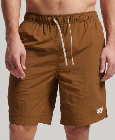 Vintage Swimshorts Denim Co Tobacco Brown M3010219A 8MA 1
