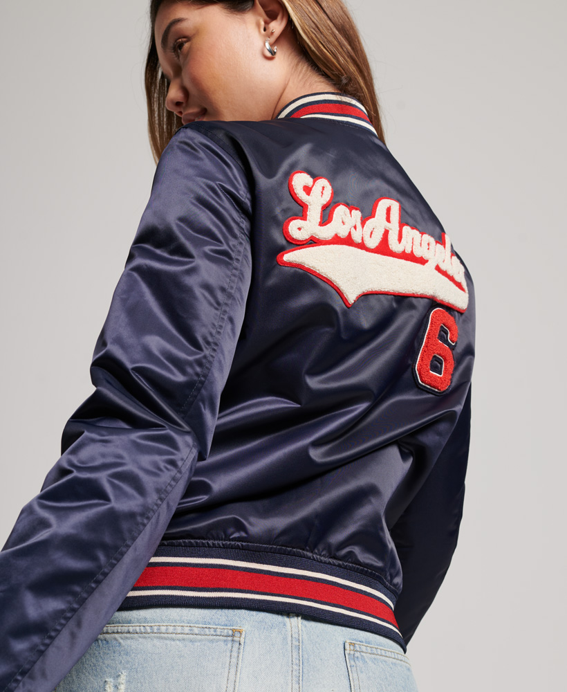 Vintage T Birds Varsity Jacket Eclipse Navy W5011453A 98T 2