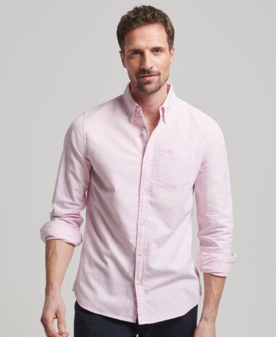 Washed Oxford Shirt City Pink M4010653A LPM 1