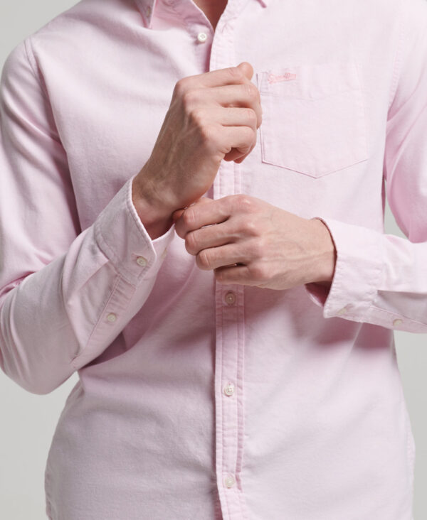 Washed Oxford Shirt City Pink M4010653A LPM 4