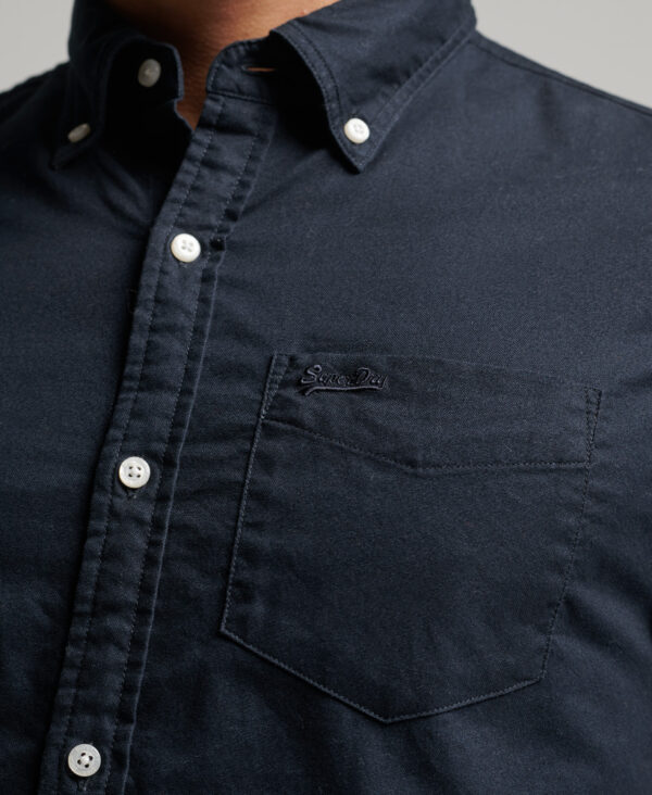 Washed Oxford Shirt Eclipse Navy M4010653A 98T 3