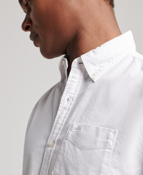 Washed Oxford Shirt Optic M4010653A 01C 3