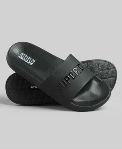 CODE Logo Pool Sliders Black Black MF310223A 16A 1