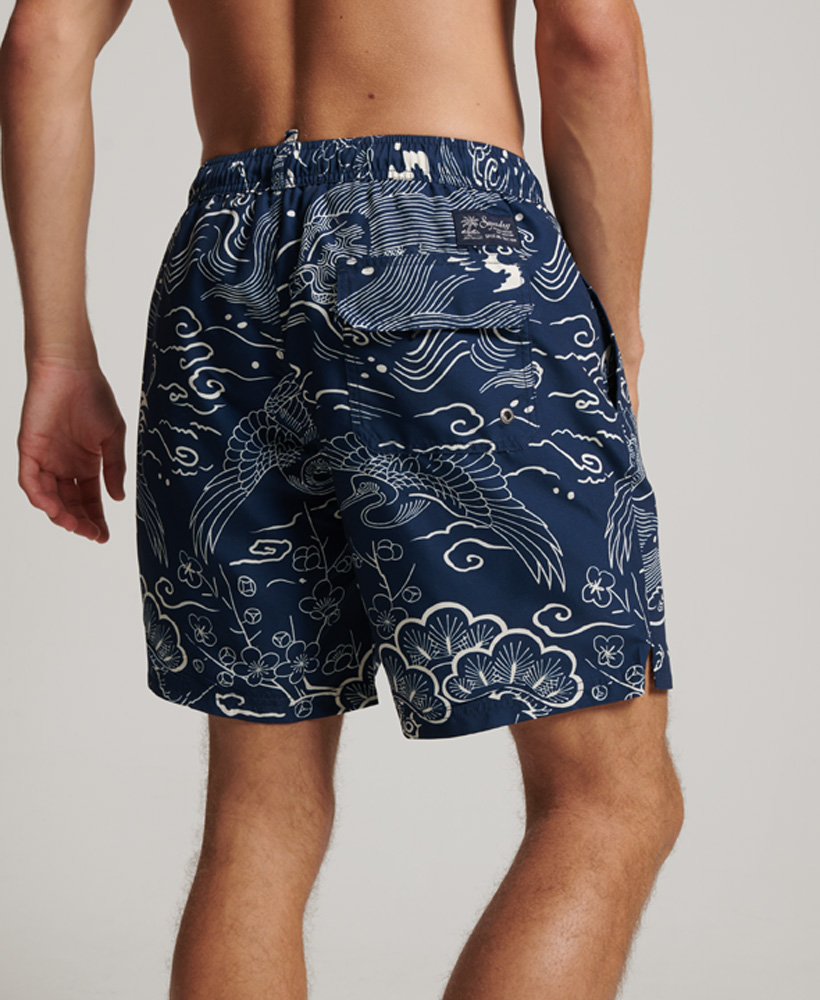 Hawaiian Swim Shorts Horaizu Indigo M3010212A 8XN 2
