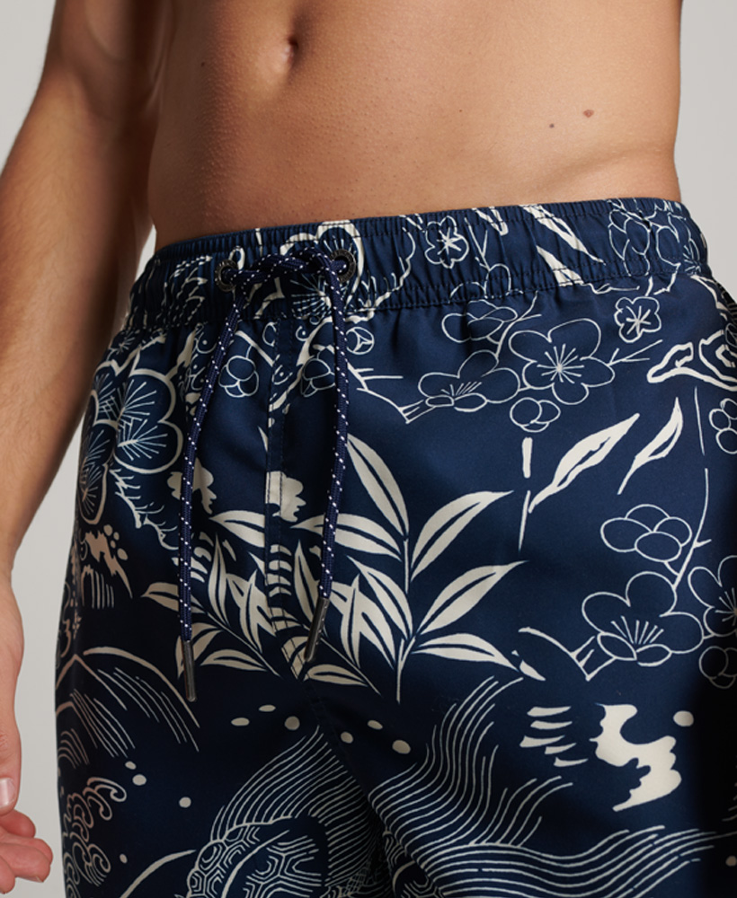 Hawaiian Swim Shorts Horaizu Indigo M3010212A 8XN 3