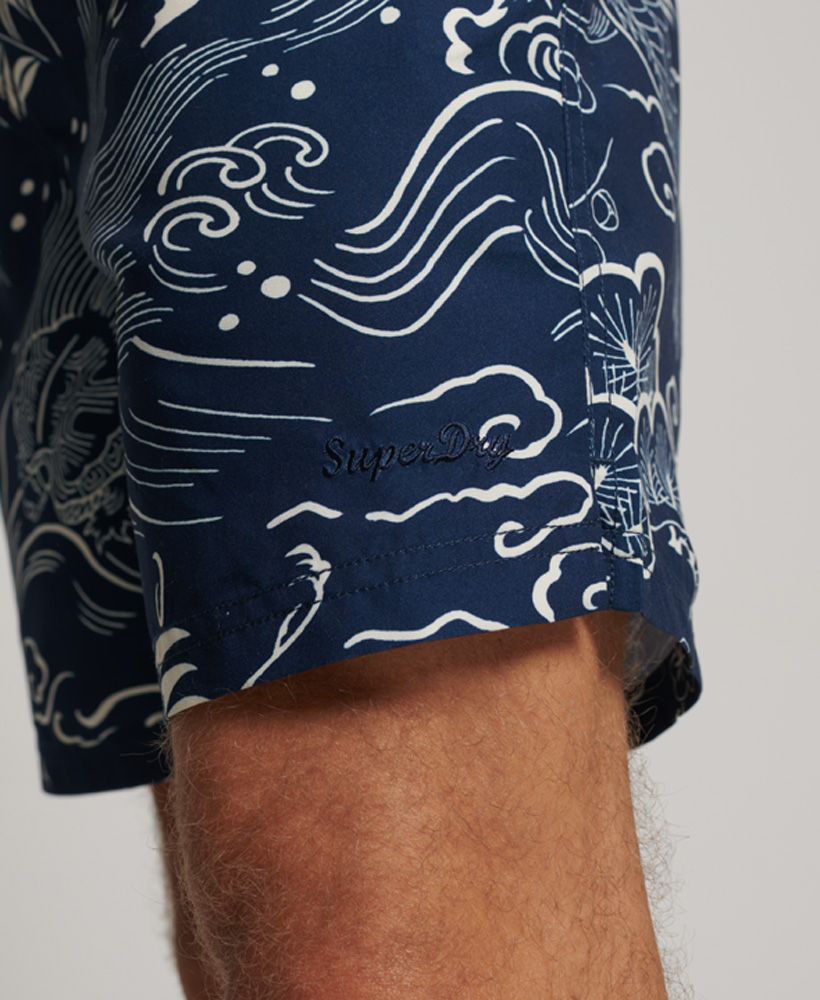 Hawaiian Swim Shorts Horaizu Indigo M3010212A 8XN 4