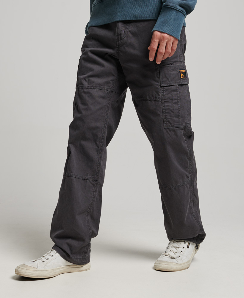 Organic Cotton Baggy Cargo Pants Superdry