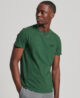 Organic Cotton Essential Logo T Shirt Heritage Pine Green Marl M1011245A 6CV 1