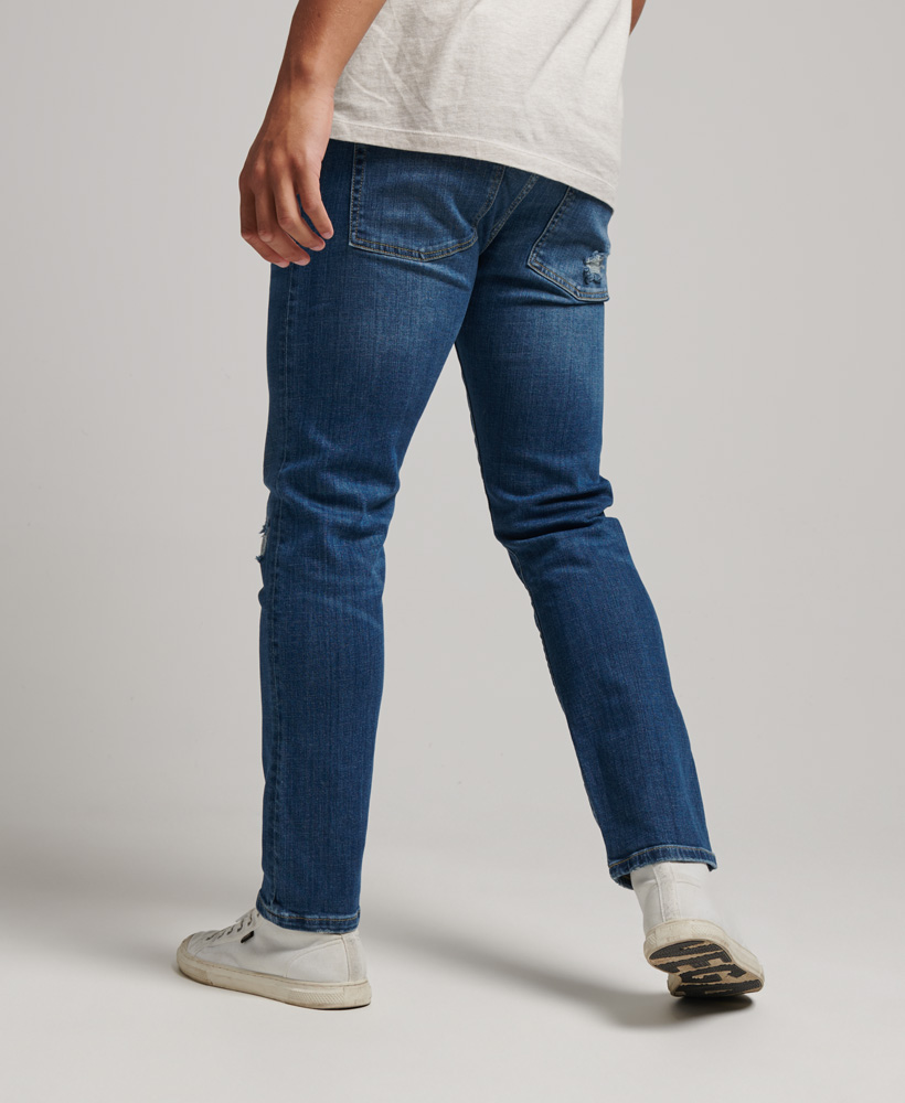 Organic Cotton Slim Straight Jeans Stanton Bright Blue M7010887A 7WA 3