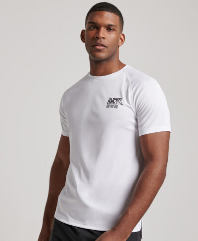 Train Active Graphic Short Sleeve T Shirt Optic MS311468A 01C 1