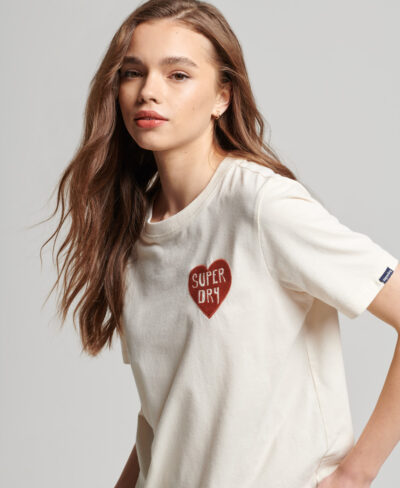 Vintage Cali Cutout T Shirt Oatmeal W1011105A 18C 1