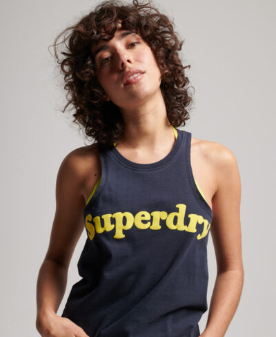 Vintage Cooper Classic Vest Top Eclipse Navy W6011504A 98T 1