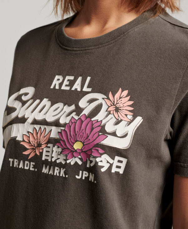 Vintage Logo Narrative T Shirt Vintage Black W1010985A 06A 2