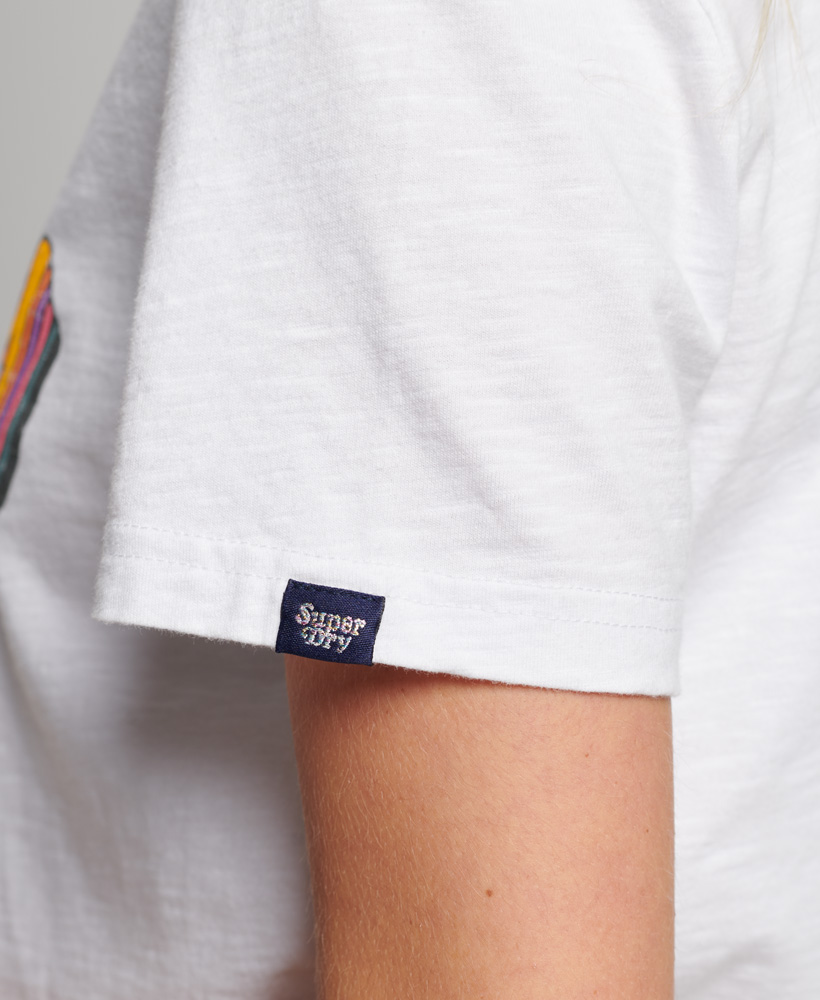 Vintage Rainbow T Shirt Optic W1010984A 01C 3