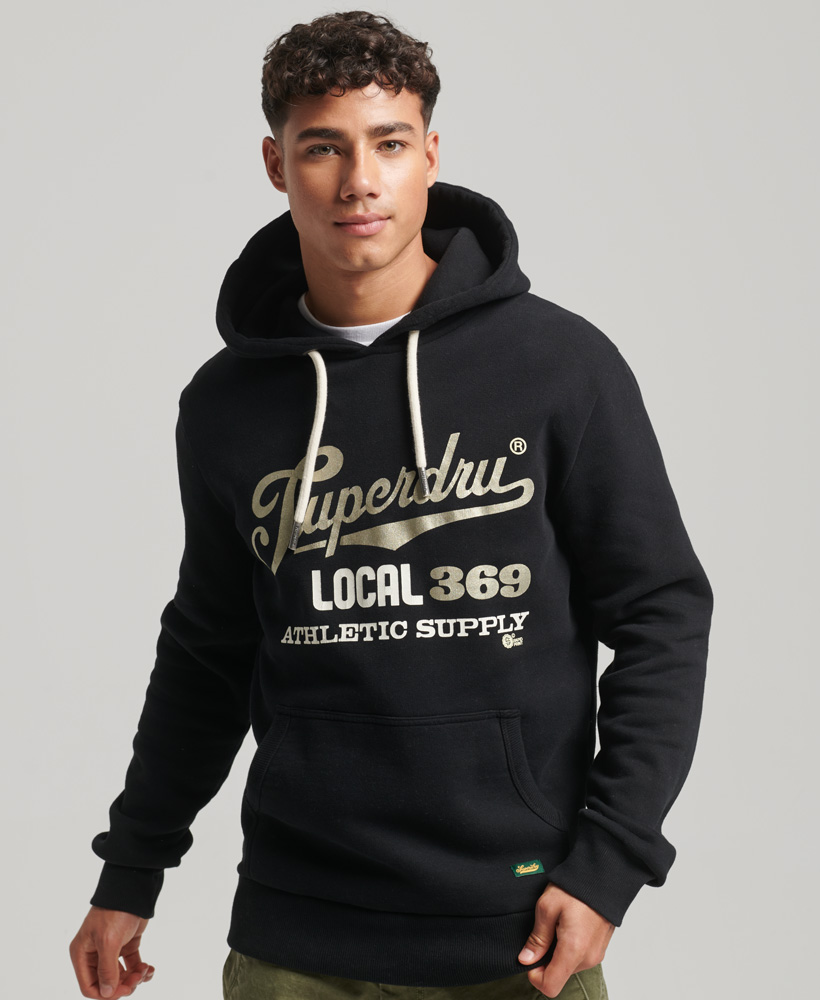 Vintage Scripted College Hoodie - Superdry