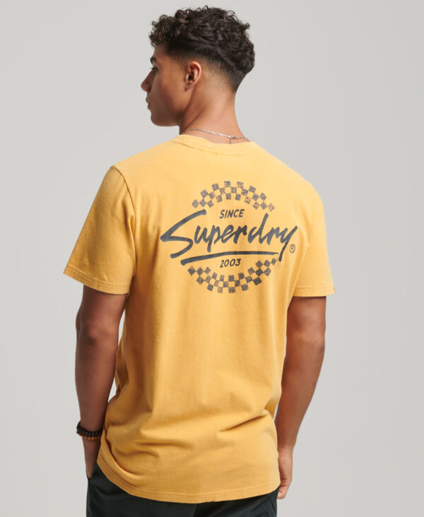 Vintage Shapers Makers T Shirt Golden Yellow M1011592A A6D 2