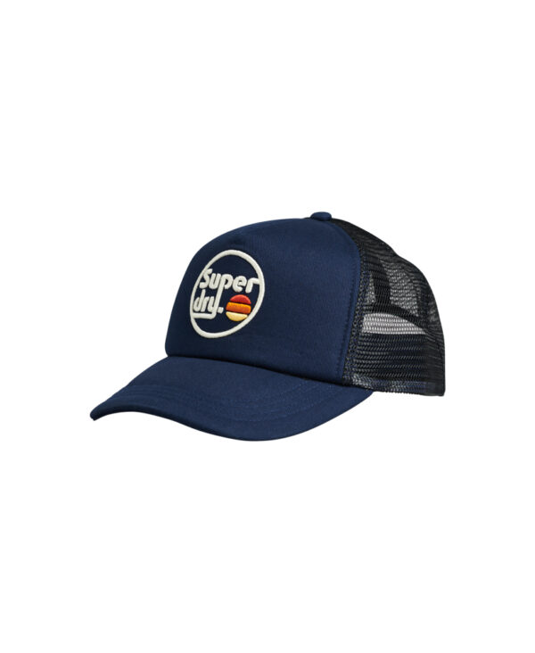 Vintage Trucker Cap Rich Navy Y9011009A ADQ 1