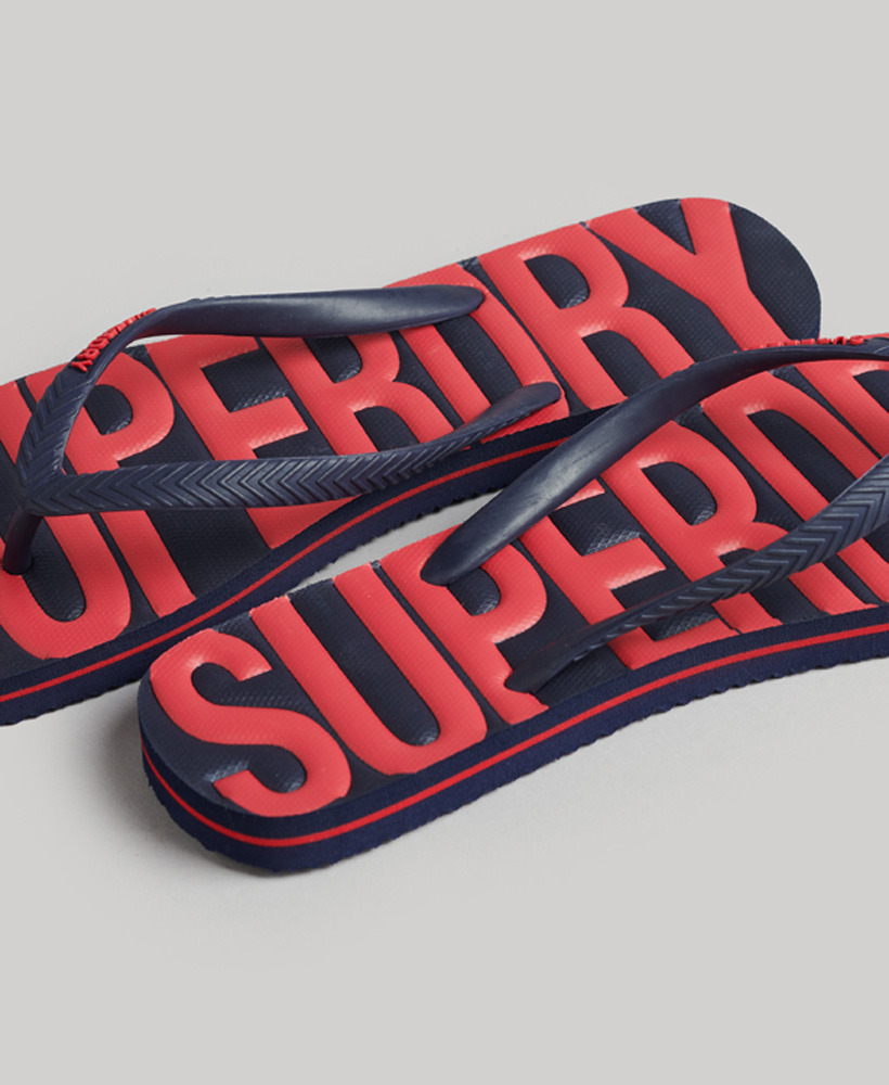 Vintage Vegan Flip Flops - Superdry