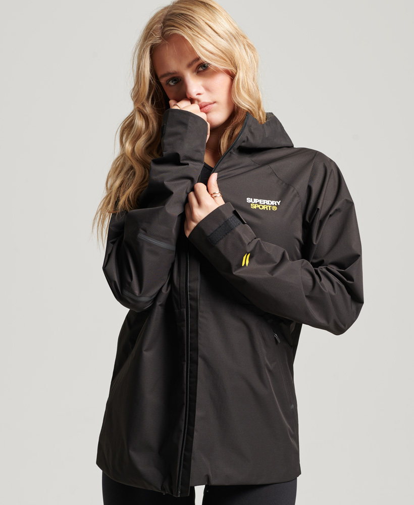 Waterproof Jacket Black WS311718A 02A 1