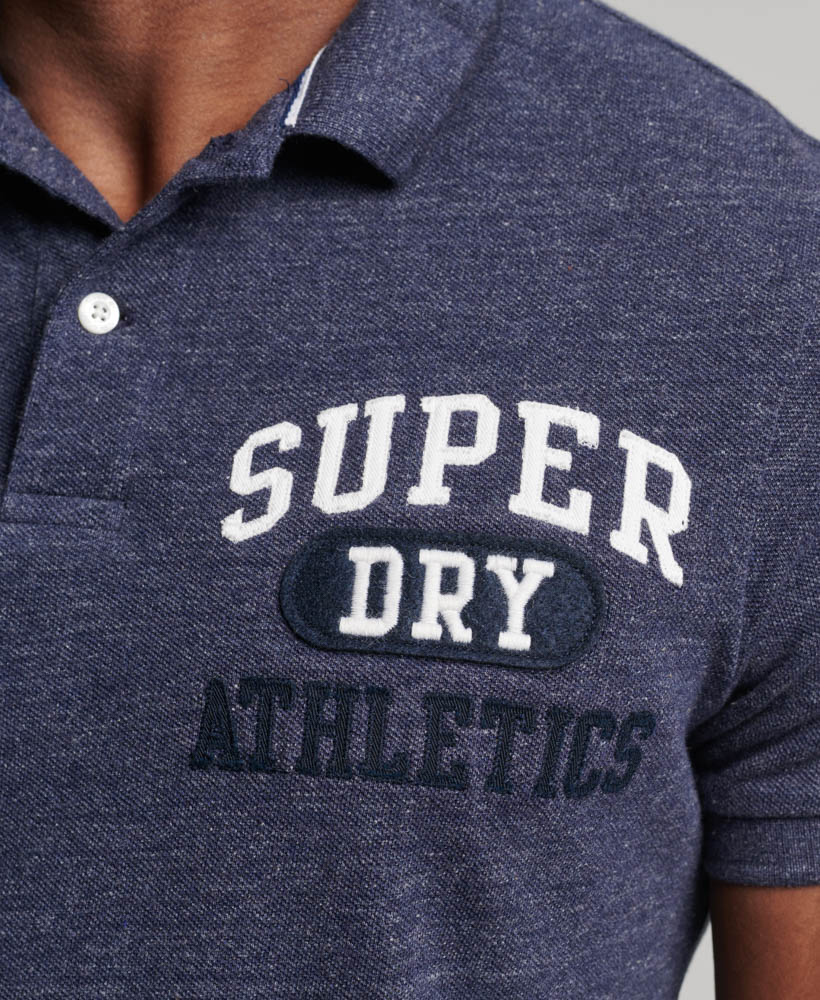 Superstate Polo Shirt Dark Indigo Marl M1110349A BXV 3