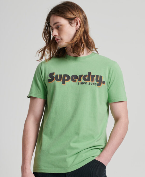 Organic Cotton Vintage Shadow T-Shirt - Superdry