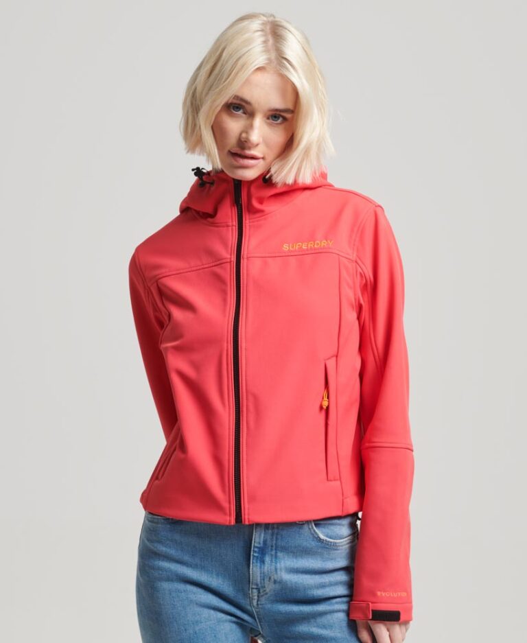 CODE Trekker Hooded Softshell Jacket Superdry