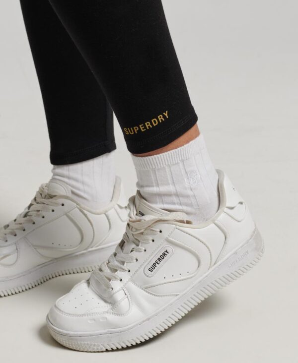 Code Tech High Waist Leggings Black Gold W7010917A 18A 2