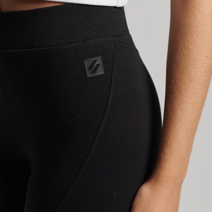 Code Tech High Waist Leggings Black Gold W7010917A 18A 3