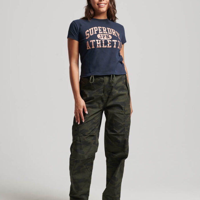 College Scripted Graphic T Shirt Eclipse Navy W1011254A 98T 4