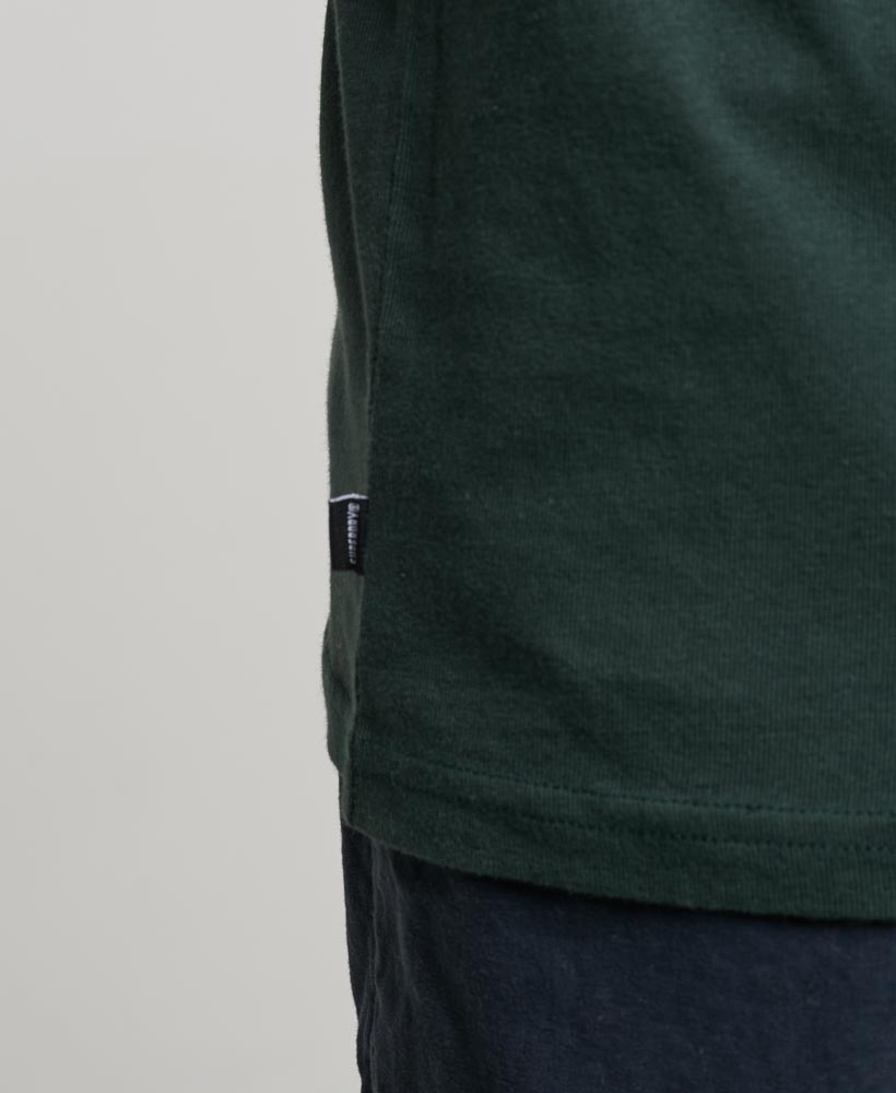 Core Logo Classic T Shirt Academy Dark Green M1011831A 3KO 2