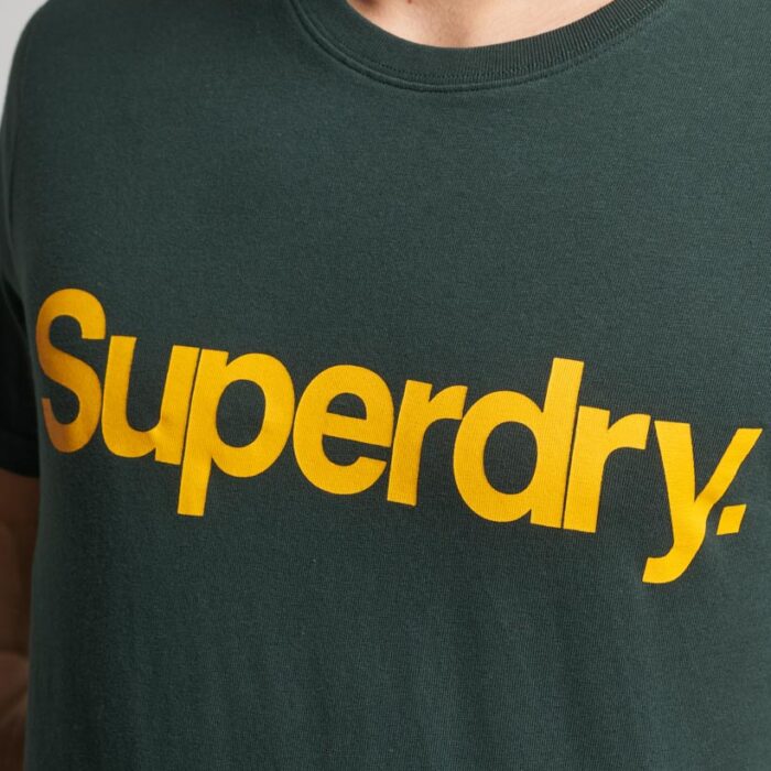 Core Logo Classic T Shirt Academy Dark Green M1011831A 3KO 3