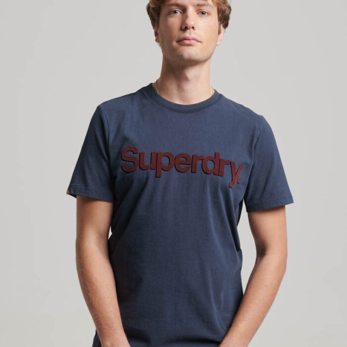 Core Logo Classic T Shirt Eclipse Navy M1011754A 98T 1