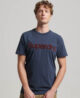 Core Logo Classic T Shirt Eclipse Navy M1011754A 98T 1