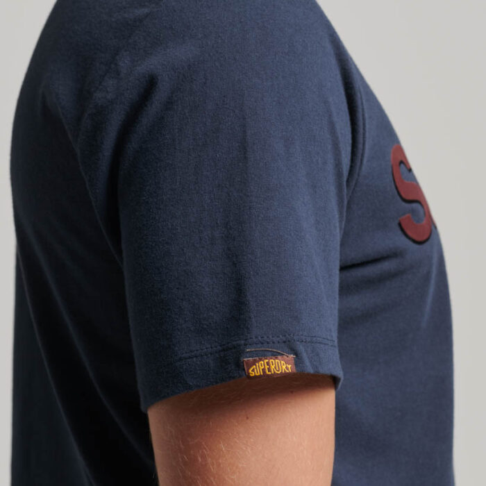 Core Logo Classic T Shirt Eclipse Navy M1011754A 98T 3