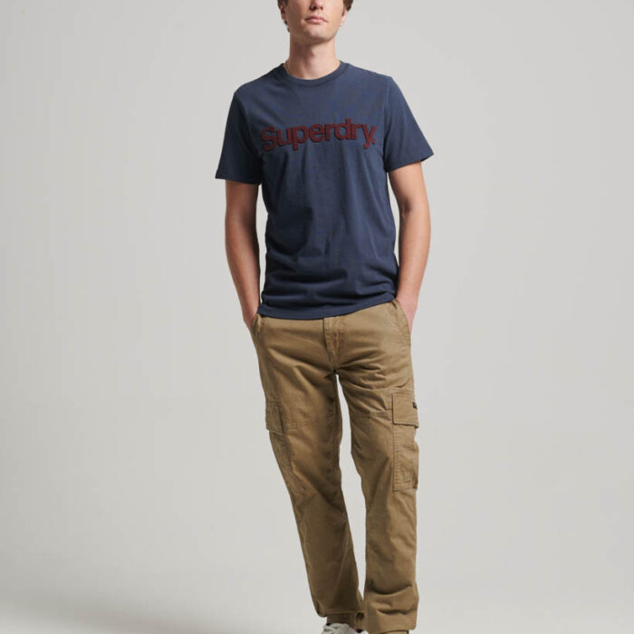 Core Logo Classic T Shirt Eclipse Navy M1011754A 98T 4