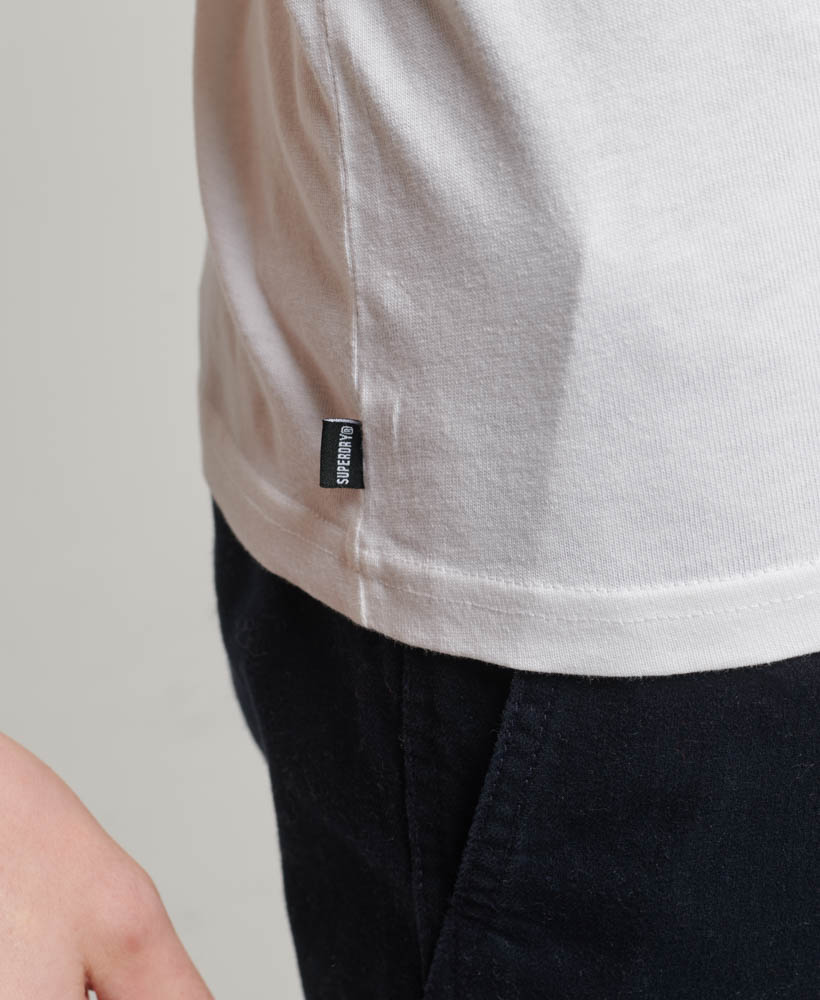 Core Logo Classic T Shirt Optic M1011831A 01C 2