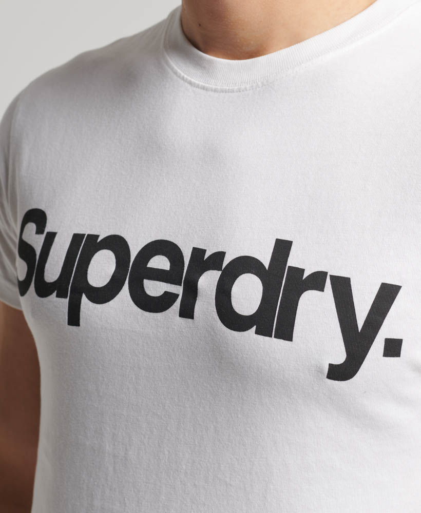 Core Logo Classic T Shirt Optic M1011831A 01C 3