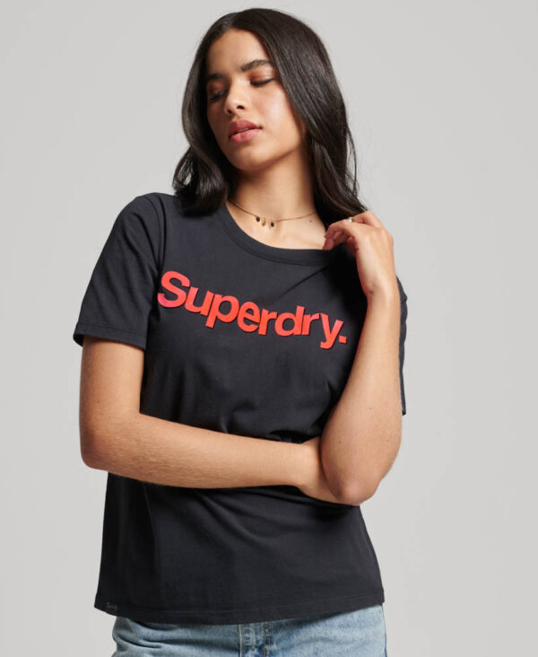 Core Neon Logo T-Shirt - Superdry