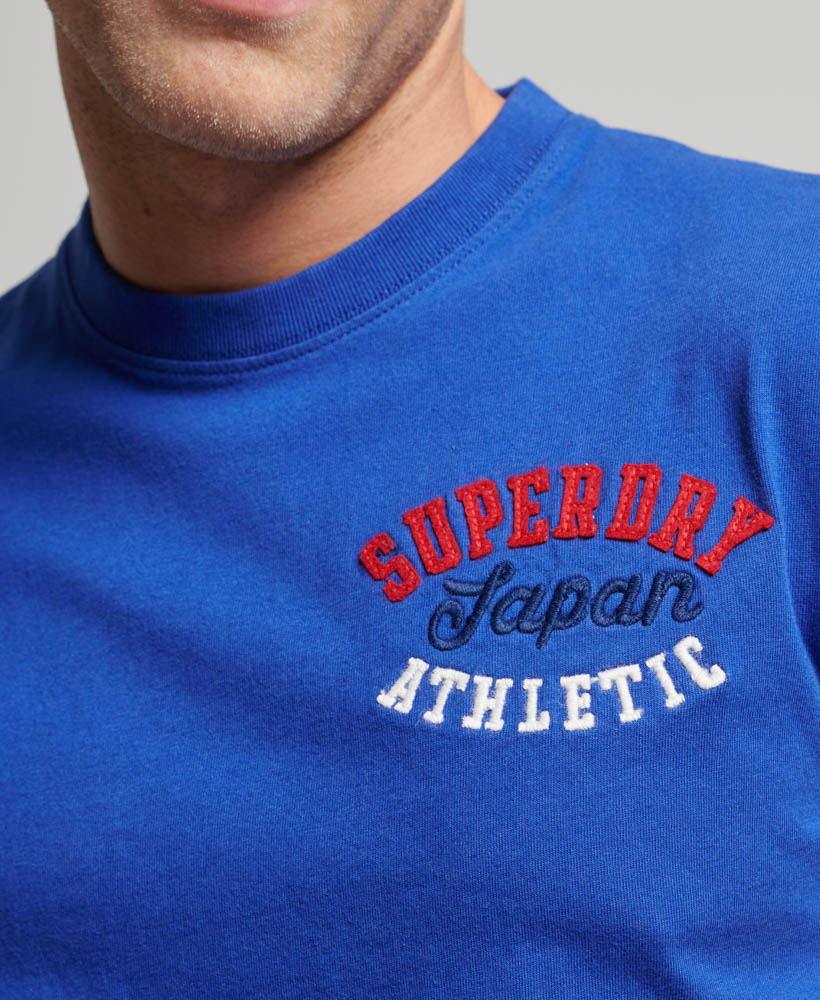 Embroidered Superstate Athletic Logo T Shirt Regal Blue M1011768A 3H1 2