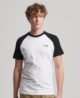 Essential Logo Baseball T Shirt Optic Black M1011838A 35C 1