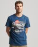 Japanese Vintage Logo Graphic T Shirt Blue Bottle M1011861A 92N 1