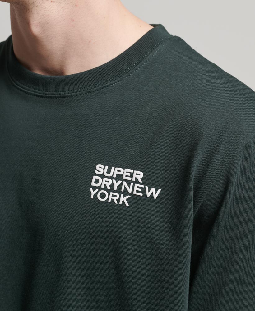 Luxury Sport Loose T Shirt Academy Dark Green M1011728A 3KO 2