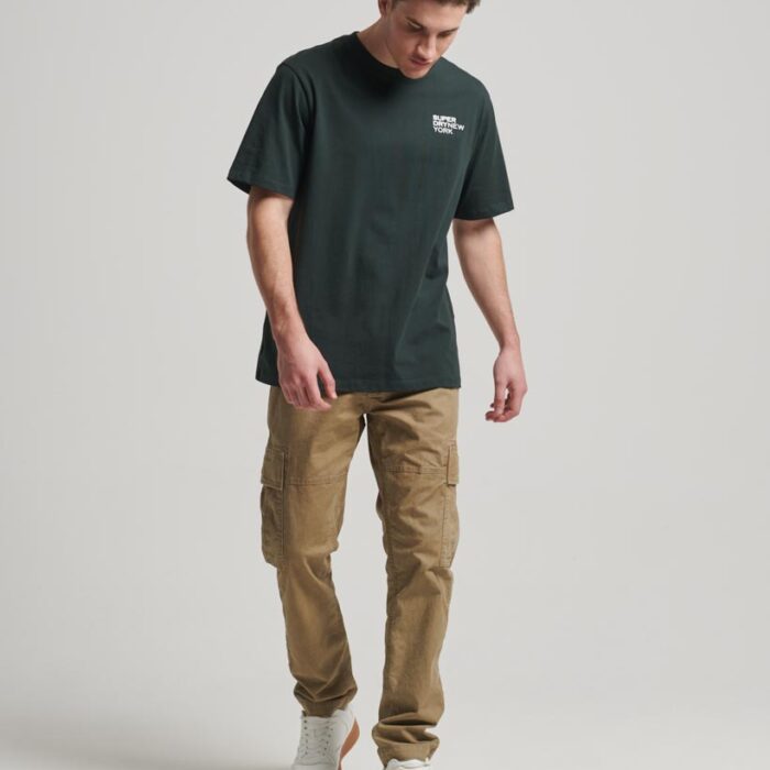Luxury Sport Loose T Shirt Academy Dark Green M1011728A 3KO 3