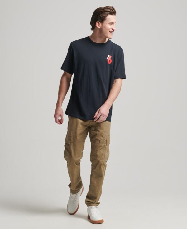 Osaka Graphic Loose T Shirt Eclipse Navy M1011864A 98T 4