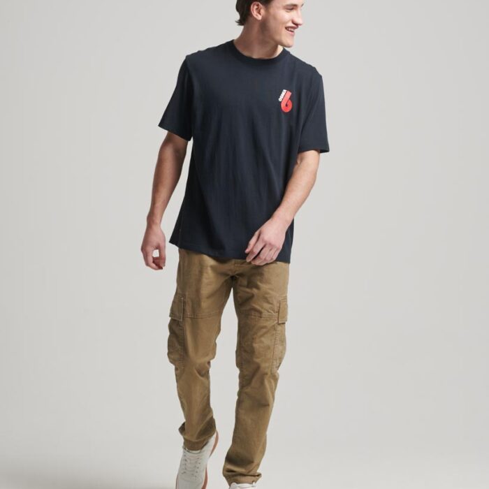 Osaka Graphic Loose T Shirt Eclipse Navy M1011864A 98T 4