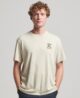 Osaka Graphic Loose T Shirt Pelican Beige M1011864A 8PV 1
