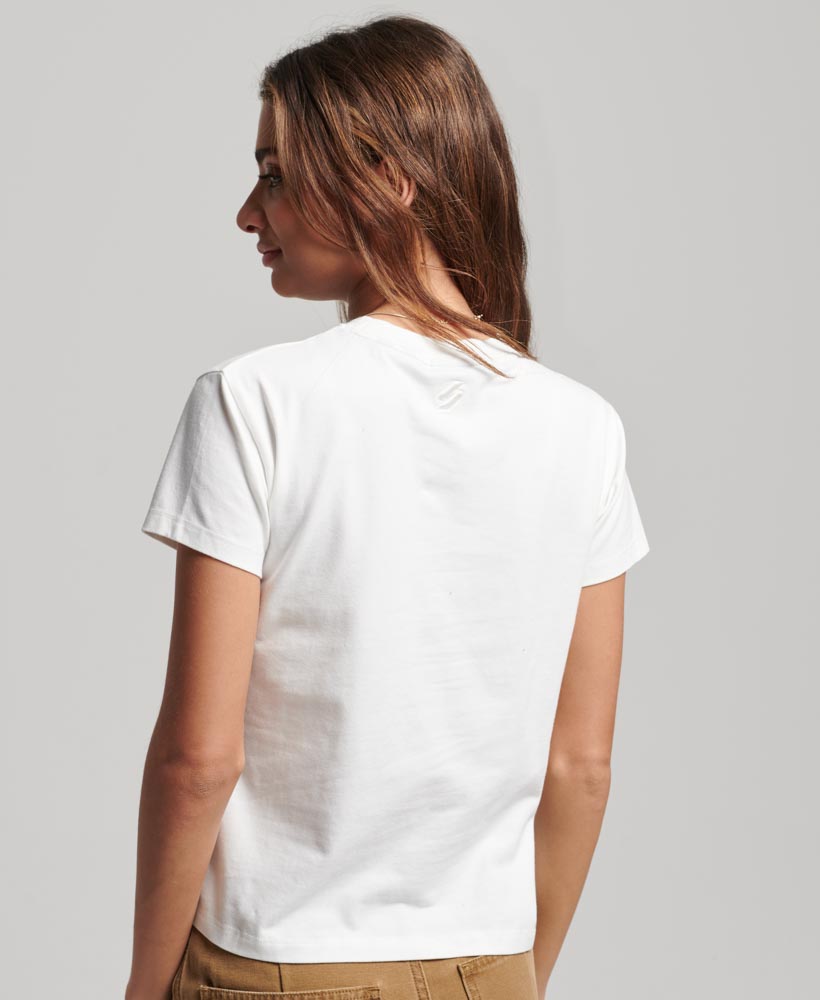 Osaka Graphic Short Sleeve Fitted T Shirt Brilliant White W1011344A T7X 2