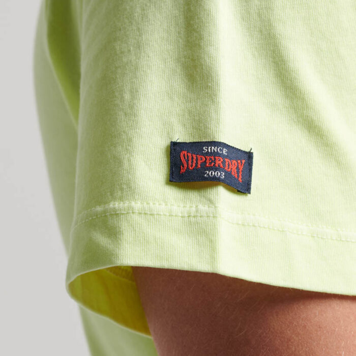 Osaka Neon Graphic T Shirt Fluro Lime M1011869A 2F7 3