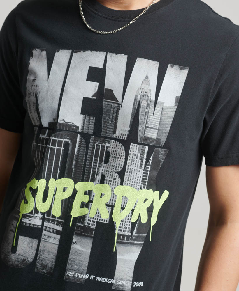 Photographic Skate Logo T Shirt Jet Black M1011858A 12A 3